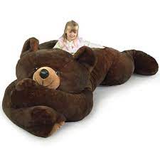 Purely Awesome Bear Bed Giant Stuffed Animals Giant Teddy Bear