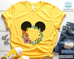 Download Minnie Floral Svg Disney Wreath Svg Laurel Svg Svgcrafters