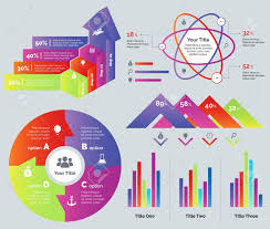 Percentage Diagram Set Can Be Used For Infographic Design Statistics