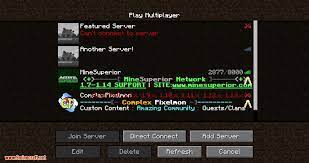 This server consist of dozens of some of the best minecraft mods i . Featured Servers Mod 1 16 5 1 15 2 Stop Shipping Servers Dat File 9minecraft Net