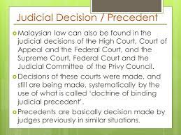 Judicial decision is a decision made by a judge in the matter that is before him. Cyber Law Islamic Ethics Ppt Download