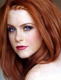 How to do makeup for blue eyes, blue eye shadow makeup, purple eye shadow makeup. Makeup For Redheads With Blue Eyes One1lady Com Makeup Eyes Eyemakeup Red Hair Blue Eyes Makeup Redhead Makeup Red Hair Makeup
