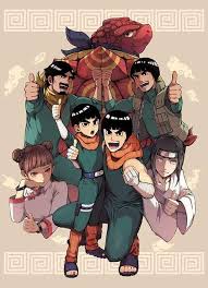 Rock Lee Metal Lee Might Guy Might Duy Tenten And Neji Wallpaper Naruto Shippuden Anime Anime Naruto Naruto Cute