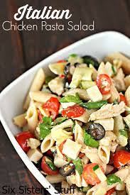 Italian Chicken Pasta Salad Recipe Recipe Chicken Pasta Salad Recipes Italian Chicken Pasta Pasta Salad Recipes