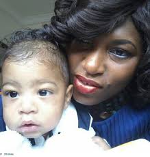 See Actress Ufuoma Ejenobor's Adorable Son, Isio Jared McDermott (Photos)