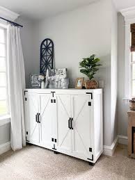 Diy storage | tall shop cabinet: Diy Modern Farmhouse Storage Cabinet Shanty 2 Chic