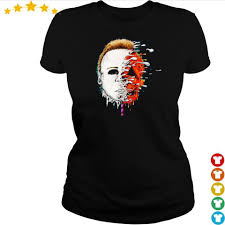 Pictures of michael myers real face. Michael Myers Real Face Happy Halloween Shirt Hoodie Sweater And Long Sleeve
