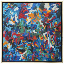 John Harvey Mccracken Minimalist Abstract Oil On Canvas 1973 Abstract Oil Abstract Oil On Canvas