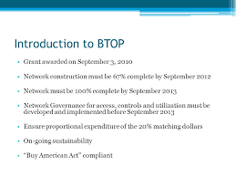 The one economy mobile technology lab out of the btop grant offering computer trainings to bermuda gardens residents. What Is Btop And The Future Of The Cen Network Ppt Download