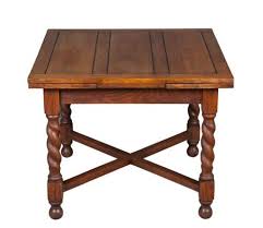 Antique Oak English Pub Table Draw Leaf Barley Twist Game Table Ebay Dimensions Width 36 To 60 Depth 36 Height 29 5 Antique Table Table Pub Table