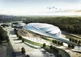 2018 Pyeongchang Speedskating Arena Proposal Idea Image