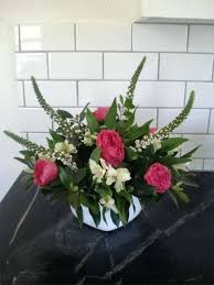 For a look that's clearly fabulous, group a number of transparent glass vases and fill them with view in gallery. Silk Flower Arrangements For Dining Room Table Flower Arrangements Silk Flower Arrangements Table Flower Arrangements