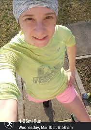 Riding in 44-degree windy weather