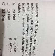 We did not find results for: Sebuah Kumparan Terdiri Dari 500 Lilitan Berbentuk Bujur Sangkar Dengan Sisi 20 Cm Kumparan Brainly Co Id