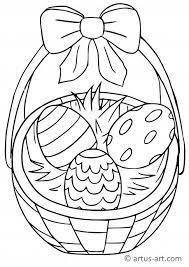 Maybe you would like to learn more about one of these? Easter Basket Coloring Page Printable Coloring Page Artus Art