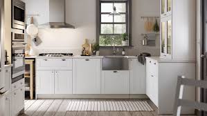 Glass cabinets for collection displayed, round glass. A Budget Friendly Kitchen Dream Ikea Ca