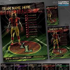 18 or 19 with the mac football championship game. Football Team Schedule Flyer Templates Strongholdbrand Com Graphic Design Branding