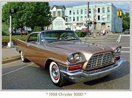 1958 Chrysler 300 D Chrysler Cars Chrysler Vintage Muscle Cars