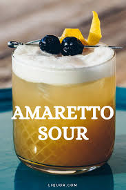 Retro Drinks We Love The Amaretto Sour Recipe Amaretto Sour Sour Cocktail Amaretto Sour Cocktail