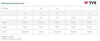 sizing charts