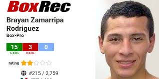 BoxRec: Brayan Zamarripa Rodriguez