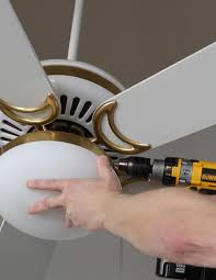 Once it's ready to go, spray the blades and/or hardware pieces with a thin, even coat. How To Update A Ceiling Fan Without Removing It Savvy Apron