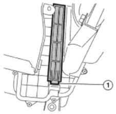 If this is the first time the filter is being replaced, you will need to cut a plastic support brace first. 10 Toughest Cabin Air Filter Jobs Underhoodservice