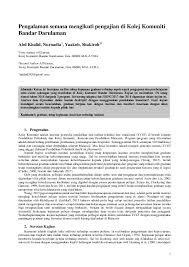 Sebuah sistem pendidikan yang menyediakan pelbagai latihan pelaksanaan akreditasi program tvet oleh dua agensi yang berbeza.mqa & kpm dan menimbulkan keraguan pihak industri dan awam berhubung. Tvet Research Papers Academia Edu