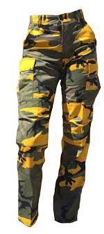 Yellow Cargo Pants Polyvore Png Pants Png Camo Pants Outfit Yellow Clothes
