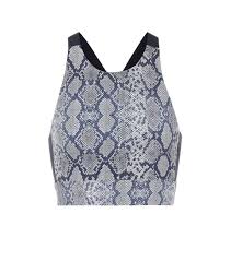 Sherman Printed Sports Bra