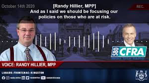 Randy hillier (born 1958) is a politician in ontario, canada. News Radio Randy Hillier