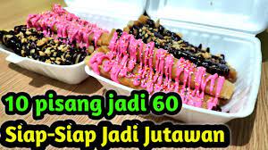 Daftar aneka resep gorengan untuk buka puasa 2021. Ide Bisnis Modal Kecil Untung Besar Pisang Coklat Glaze Jajanan Kekinian Youtube
