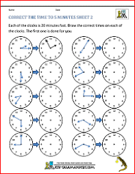 Your esl students are sure to love by the time you've helped your class work through some of these worksheets, they'll be telling time this maths worksheet was created for primary/elementary students. Telling Time To 5 Minutes Worksheets