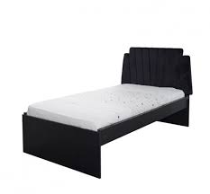 Bettgestell schwarz stahl 120x200 cm (1) kostenlose lieferung. Bett Lotus In 120x200 Schwarz Ohne Lattenrost 7 Zonen Comfortschaum Matratze Ca 16cm Hoch Lot Bet 120 3