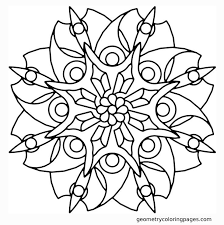 Who wasn't fascinated by the shiny, colorful patterns created when turning a kaleidoscope? Geometry Coloring Page Blade Flower Coloring Pages Coloring Home