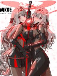 2 Girls 1 Sword - NON-AI Fan Art by マルガ : rNikkeMobile