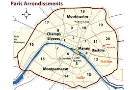 A Guide To The Arrondissements Of Paris Map Getting Around Paris District Map Paris Map Paris District