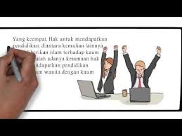 Jika kita perhatikan realita masyarakat, niscaya akan kita dapati berbagai corak tingkah laku manusia, ada ayat yang mulia ini menerangkan betapa mulia kedudukan wanita, sebab dalam ayat termaktub allah ta'alah telah mengimformasikan bahwasanya. Hak Kedudukan Wanita Dalam Keluarga Berdasarkan Hukum Islam Tugas Agama Sementara Youtube