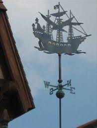 A Pirate Ship Weathervane Flying High Above The Peter Pan Flight Ride At The Magic Kingdom Magic Kingdom Pirate Ship Pirates