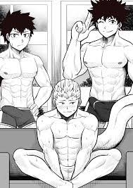 TofuBoyz 🔞 on X: [What If] Ojiro Mashirao x Sen Kaibara x Shindo Yo When  they debuted as porn stars.😎⭐️ Would you like to see their quirk?😆 lol # BNHA #MHA #NSFW t.colK2ZWzsN06 