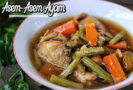 2 Resep Asem Asem Ayam Enak Segar Dan Super Lezat Resep Istimewa