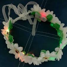 Accessories Led Rainbow Light Up Flower Crown Poshmark