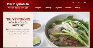 Phở 10 Lý Quốc Sư tp Nam Định