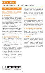 Make sure you follow them as indicated. Lucifer Ssl1 Installation Manual Pdf Download Manualslib