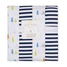 Falls Creek 100 Cotton Newborn Baby Flannel Receiving Blanket 4 Pks Konga Online Shopping