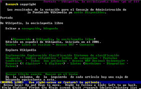 This browser was first developed in the year 1992 by some students. Datei Lynx Browser Spanish Png Wiktionary