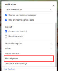 Select the conversation that you want to delete. How To Block Or Unblock Someone In Google Hangouts