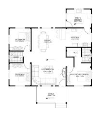 10 Bungalow Single Story Modern House With Floor Plans And Estimated Cost One Storey House Single Storey House Plans Bungalow Floor Plans