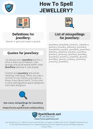 How To Spell Jewellery And How To Misspell It Too Spellcheck Net