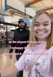 There are two kinds of people and they always find each other ✈️ • • • •  #couplegoals #twokindsofpeople #airportlife #flying #couplecomedy  #marriagehumor #marriagelife #marriagecomedy #rdu ...